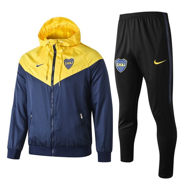 Coupe Vent Boca Juniors Ensemble Complet 2019-20 Bleu